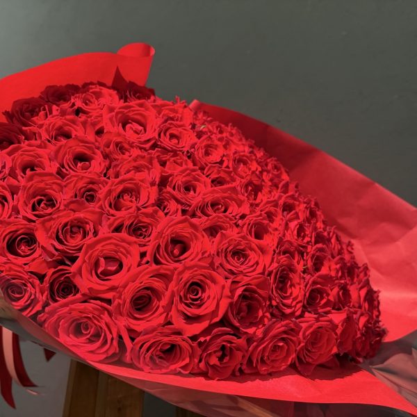 108本の薔薇／プロポーズブーケ